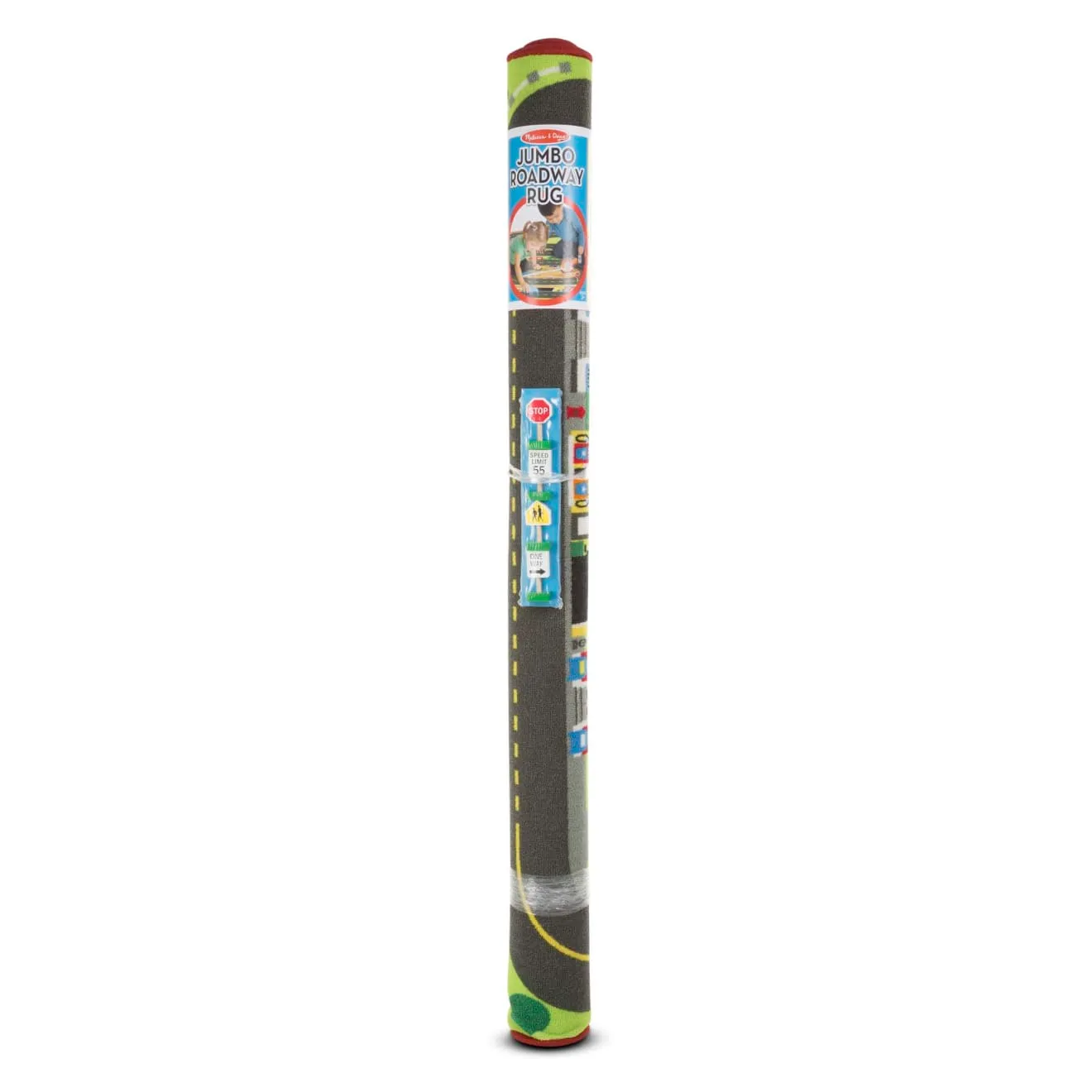 Melissa & Doug Jumbo Roadway speelkleed auto's groot