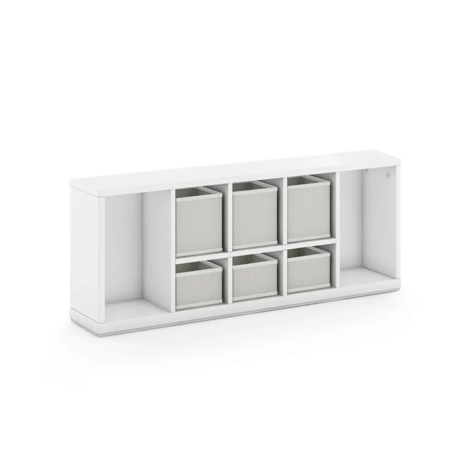 Martha Stewart Kids Cubby Organizer opberger Linen White