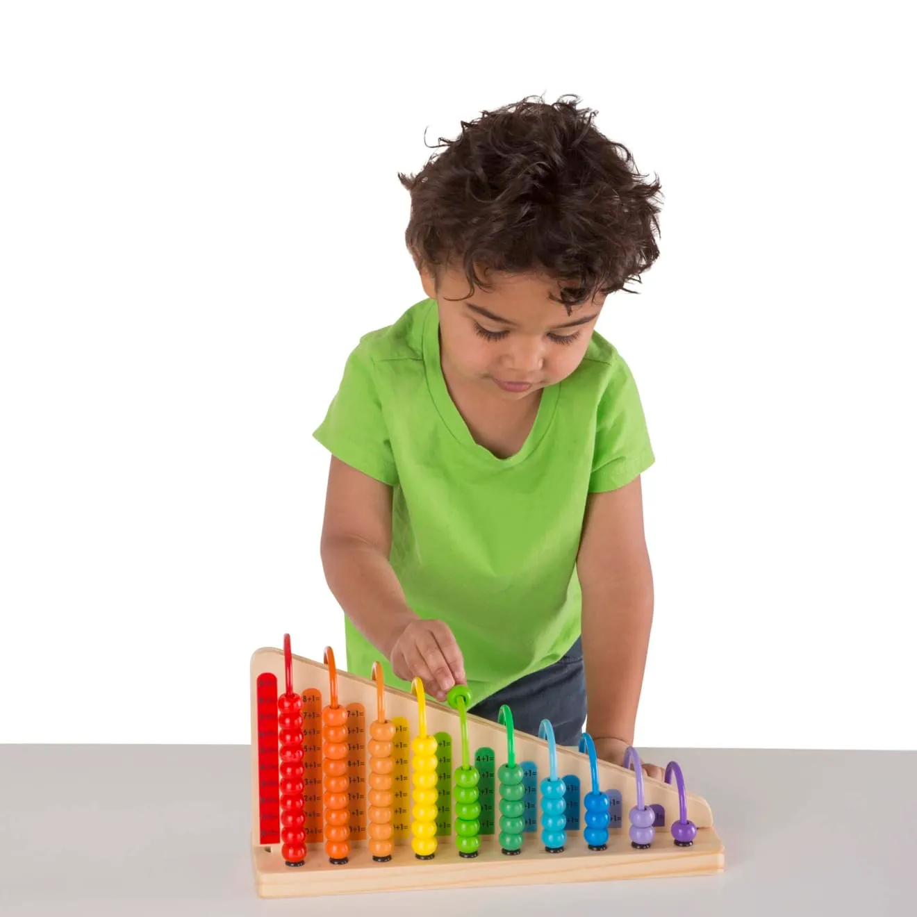 Melissa & Doug Add & Subtract Abacus telraam hout