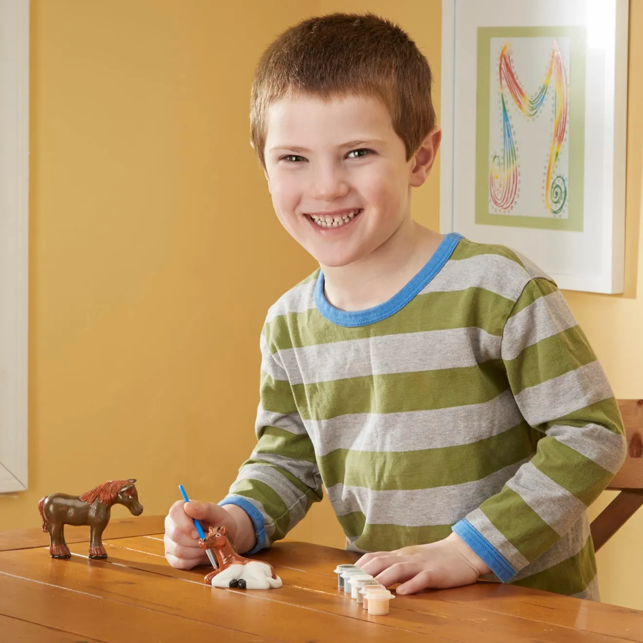 Melissa & Doug Created by Me Horse knutselset paarden verven