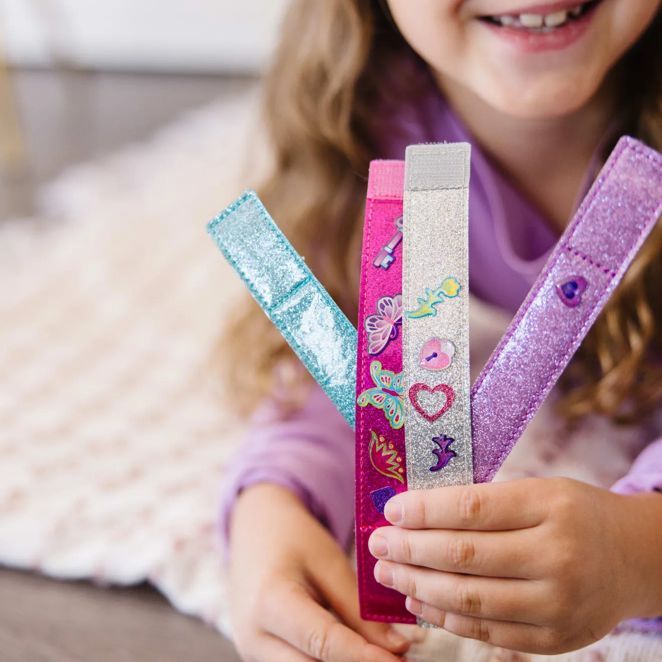 Melissa & Doug Design-Your-Own armbanden knutselset glitter