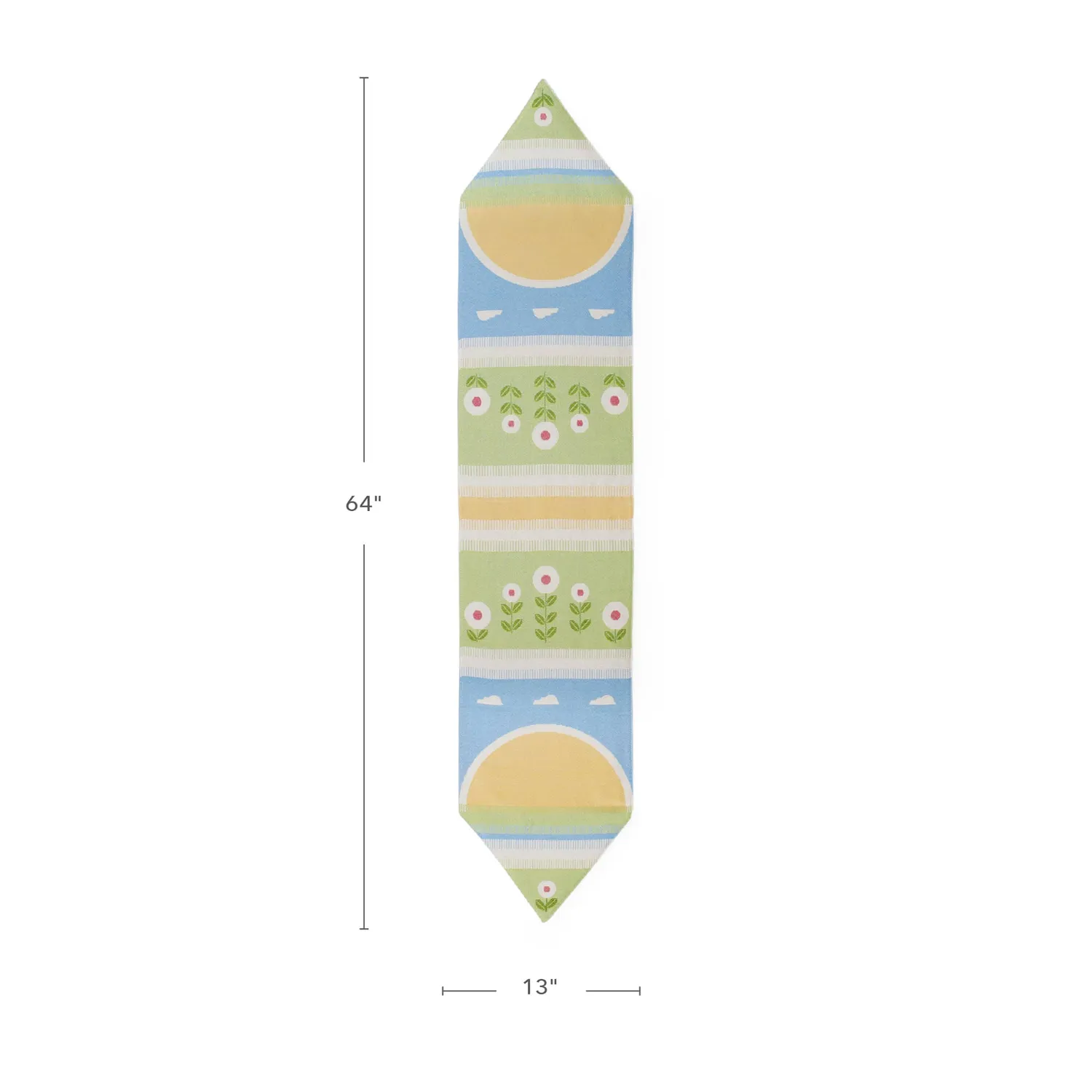 Guidecraft Spring tafelloper stof 162x33 cm