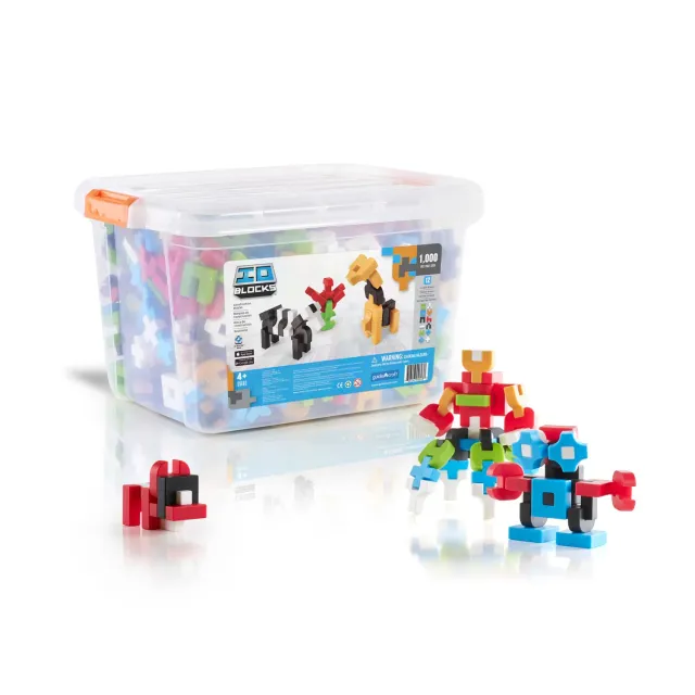 Guidecraft IO Blocks Education Set bouwstenen 1000