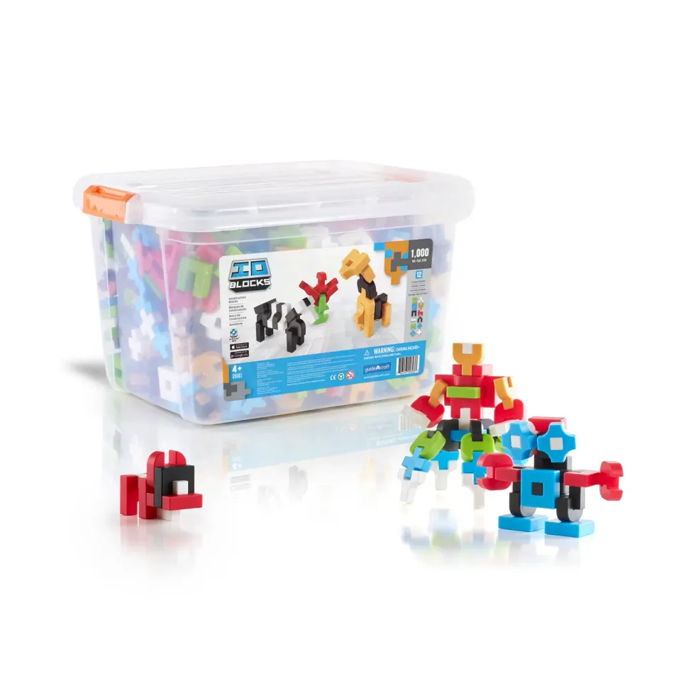 Guidecraft IO Blocks Education Set bouwstenen 1000