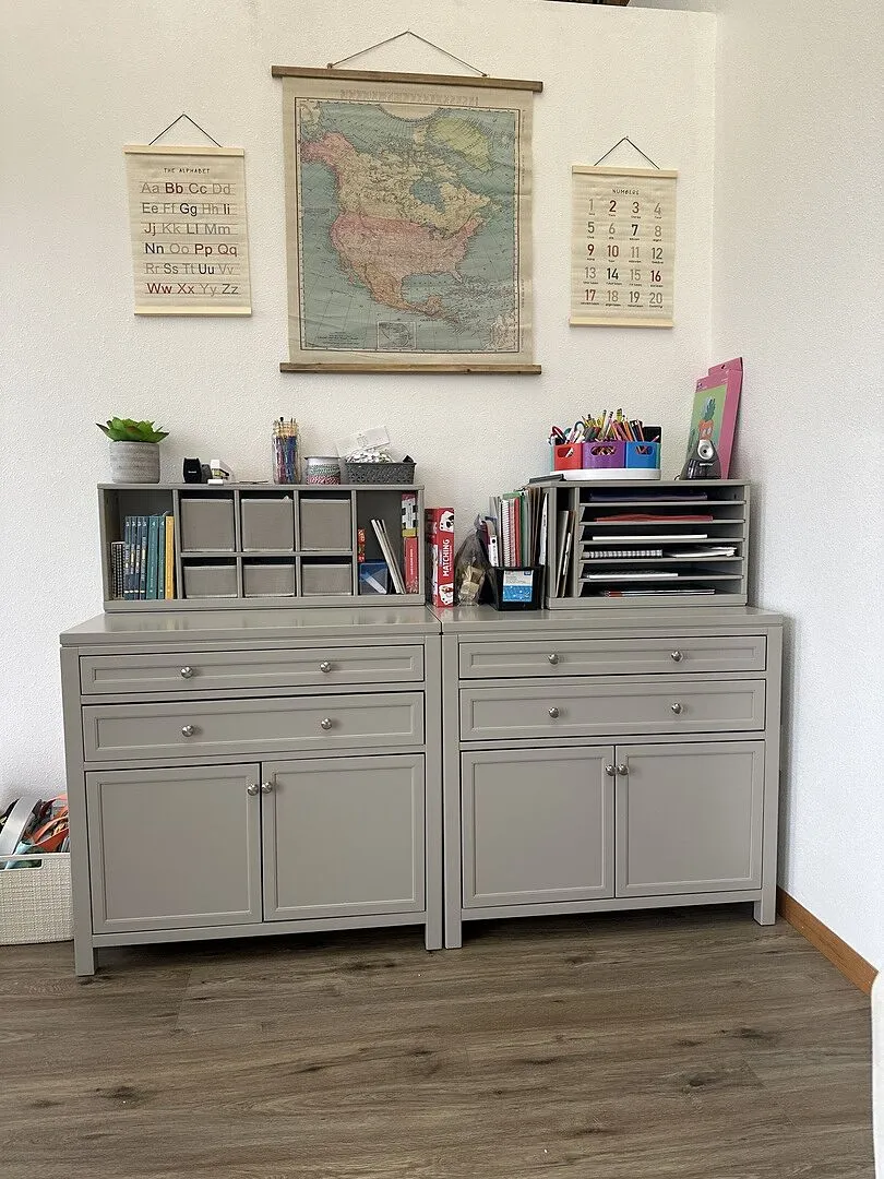 Guidecraft Martha Stewart Kids Artwork Storage opbergkast wit
