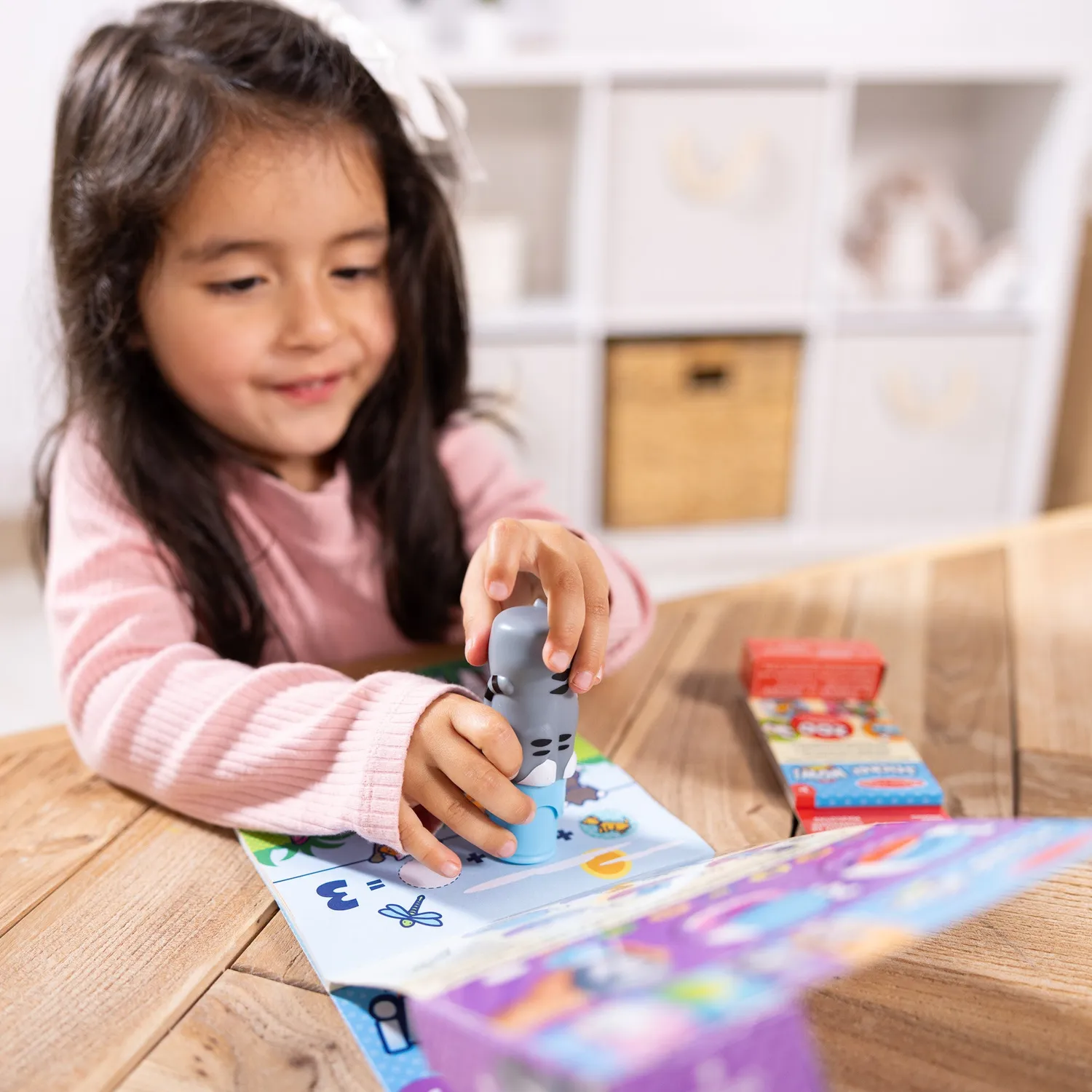Melissa & Doug Sticker WOW Kat bundel met stamper 500 stuks