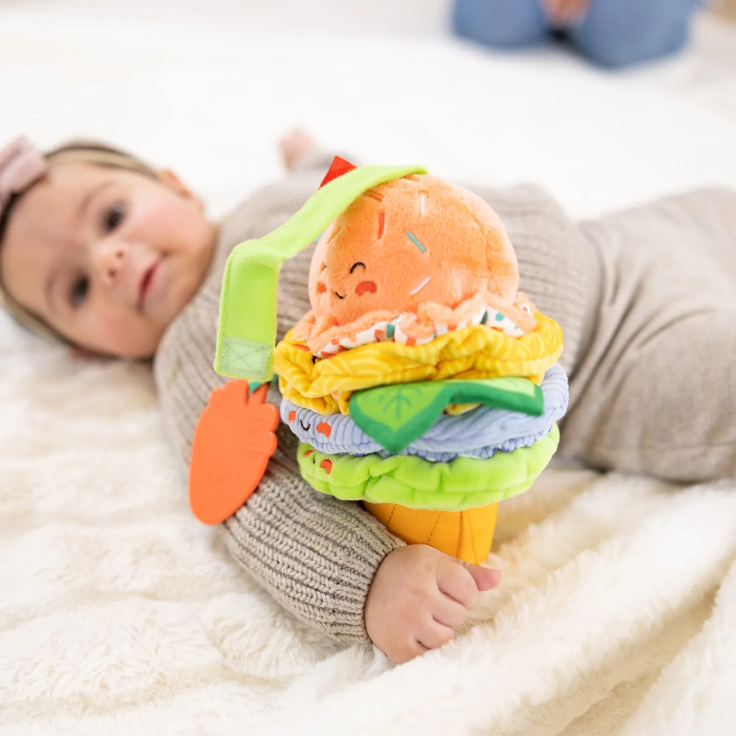 Melissa & Doug Ice Cream Take-Along babyspeelgoed ijsje