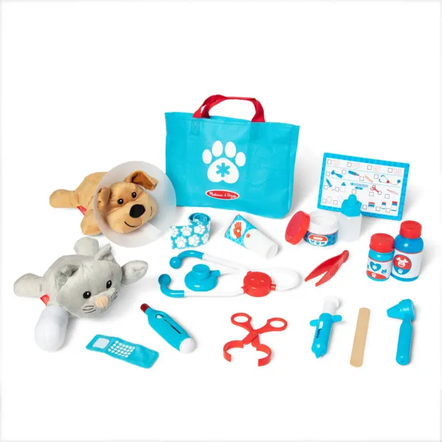 Melissa & Doug Examine & Treat dierenarts 24 dlg