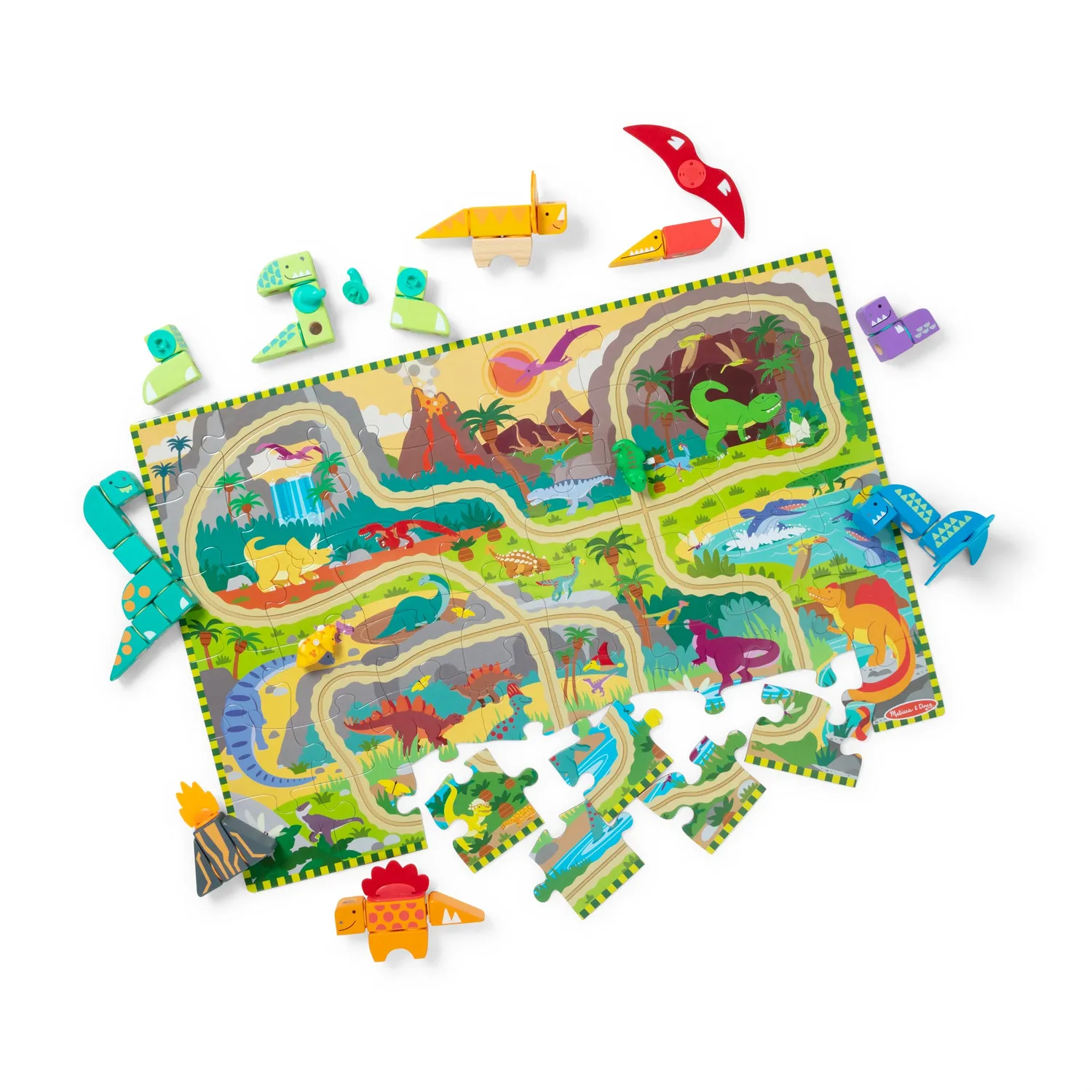 Melissa & Doug Dino Discovery Gift Bundle speelset 3-7 jaar