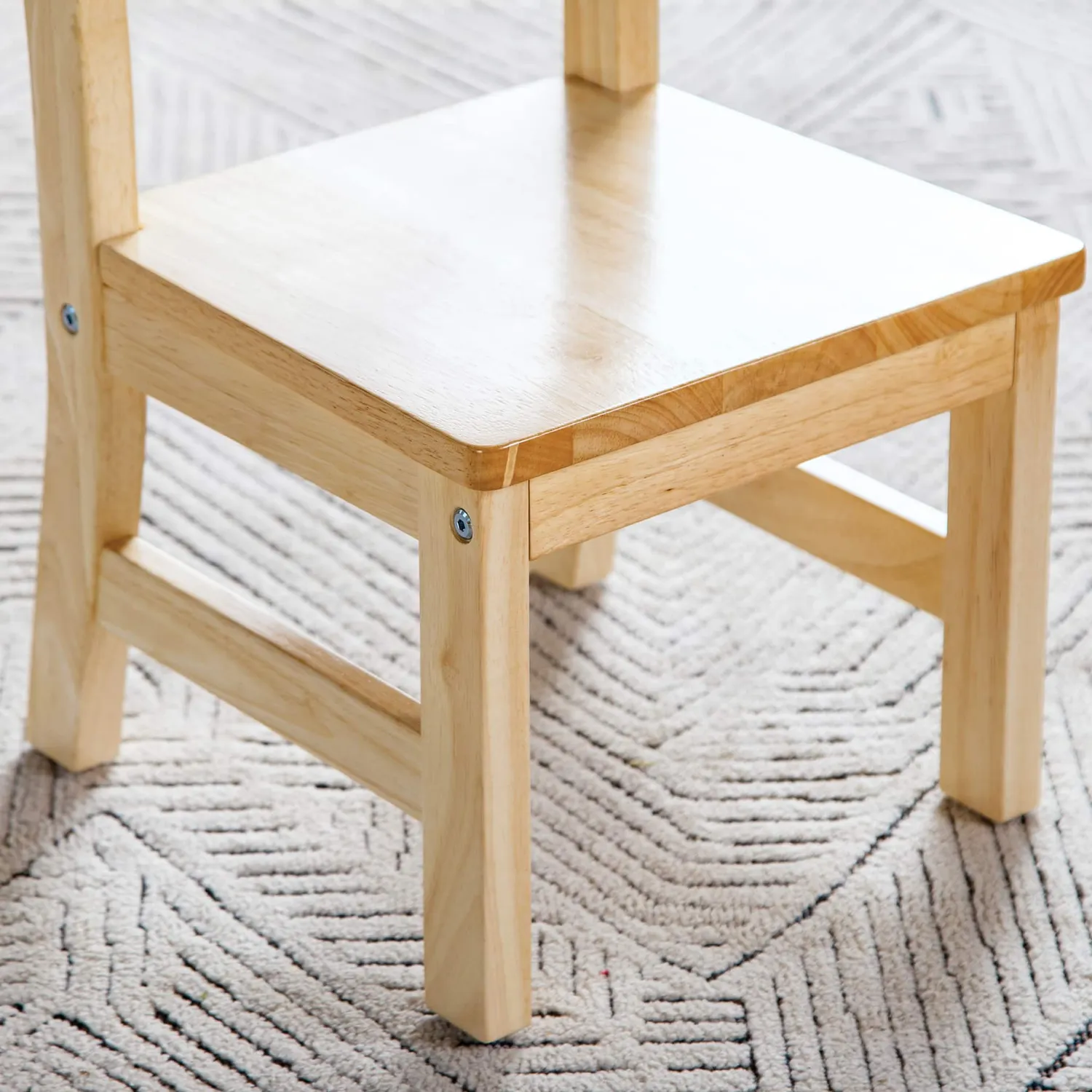 Guidecraft EdQ kinderstoel hout 25cm set van 2