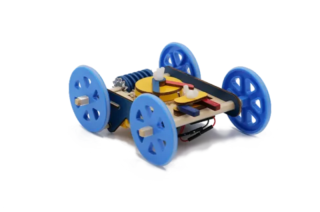 Mark Rober Boomerang Car Worm Gear bouwset 8+