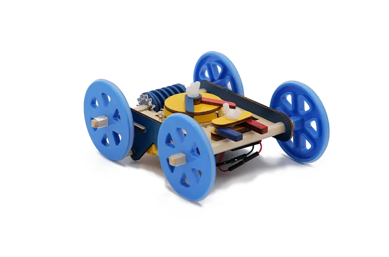 Mark Rober Boomerang Car Worm Gear bouwset 8+