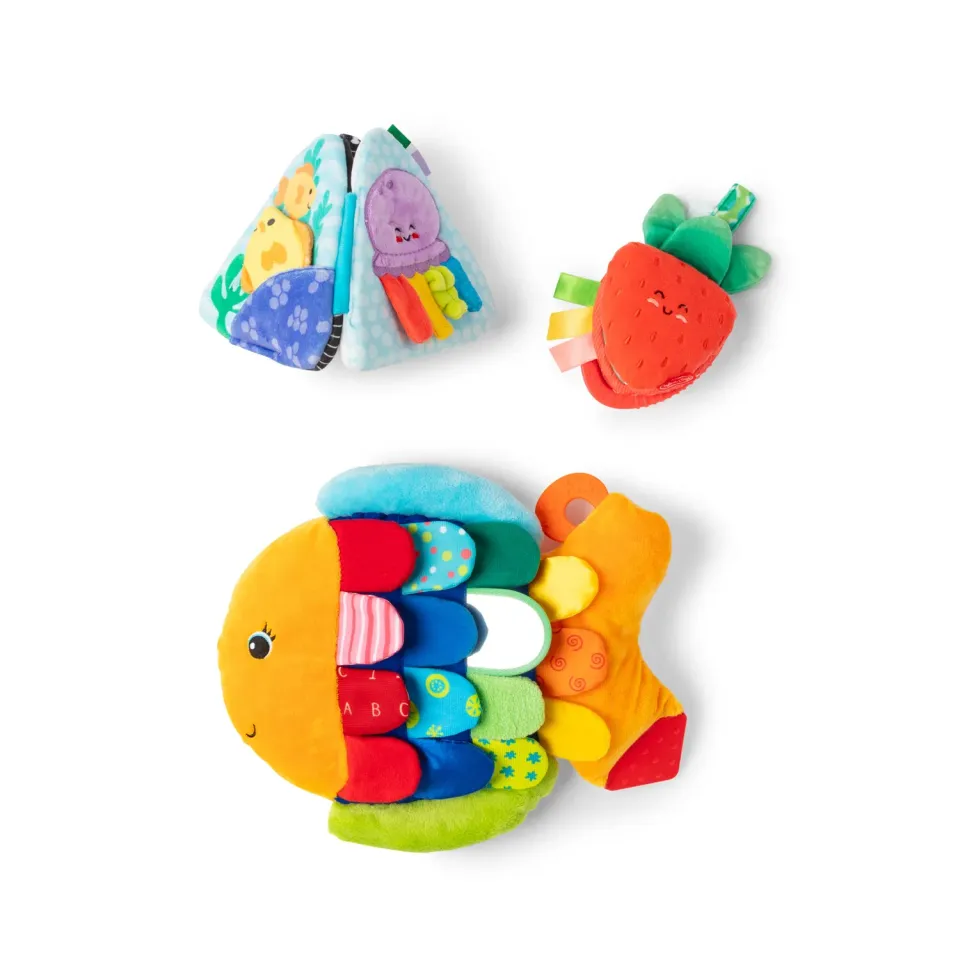 Melissa & Doug Baby Sensory Play cadeauset 3-delig baby