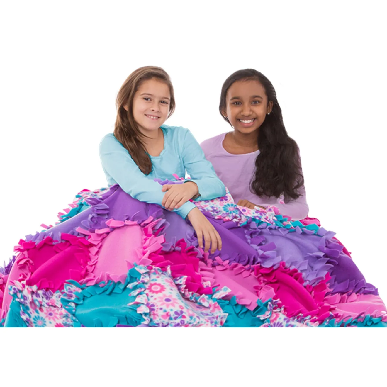 Melissa & Doug Created by Me! Flower Fleece Quilt knutselset 48-delig