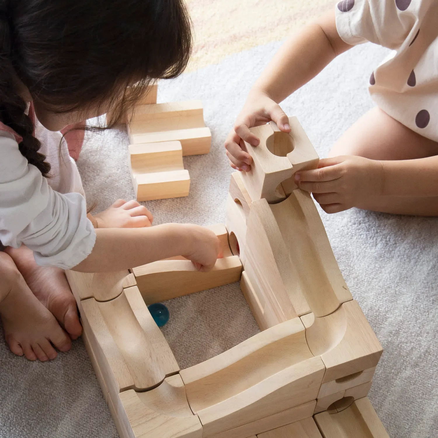 Guidecraft Unit Block Knikkerbaan 40-delig Hout STEM
