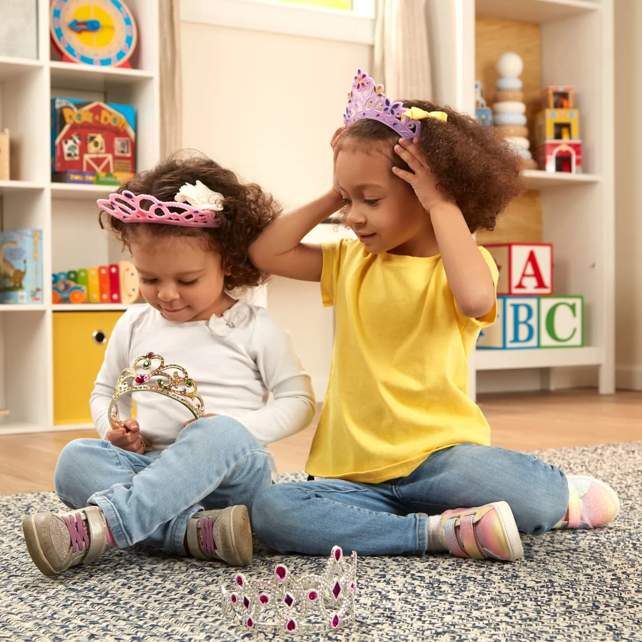 Melissa & Doug Crown Jewels tiara's verkleedkronen 4 stuks
