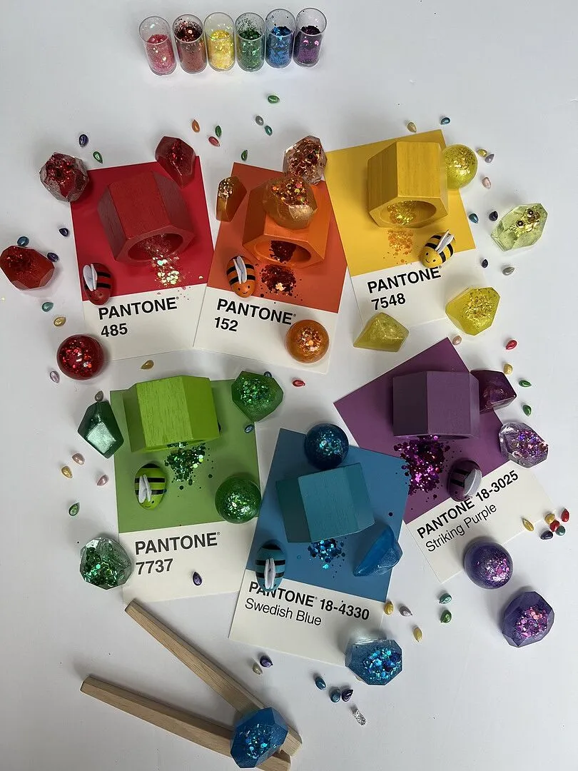 Guidecraft Tabletop Notch Blocks bouwblokken Eastern 87-delig