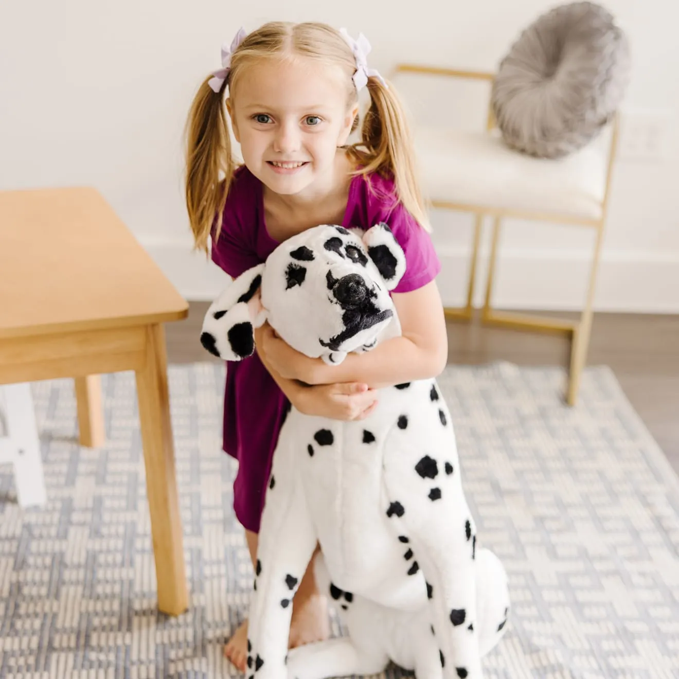 Melissa & Doug Dalmatiër Reuzenknuffel Groot Gevlekt