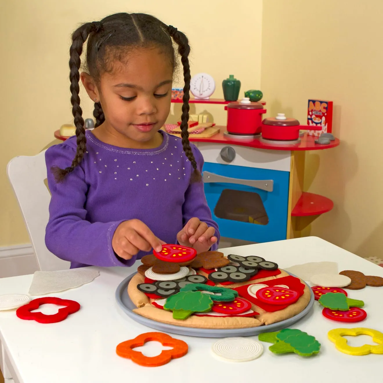 Melissa & Doug Pizza Speelvoedsel Vilt 42-delig