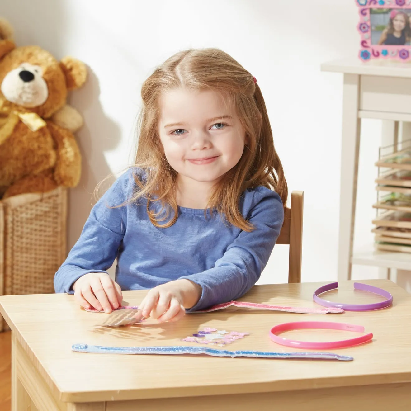 Melissa & Doug Created by Me haarbanden knutselset 2 stuks