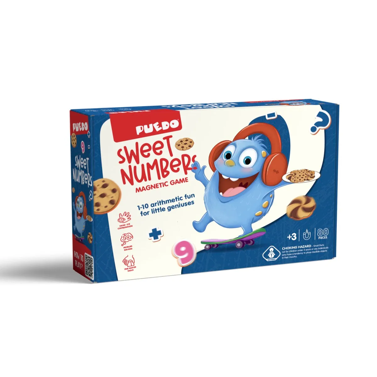 Puedo Sweet Numbers magneetspel koekjes rekenen
