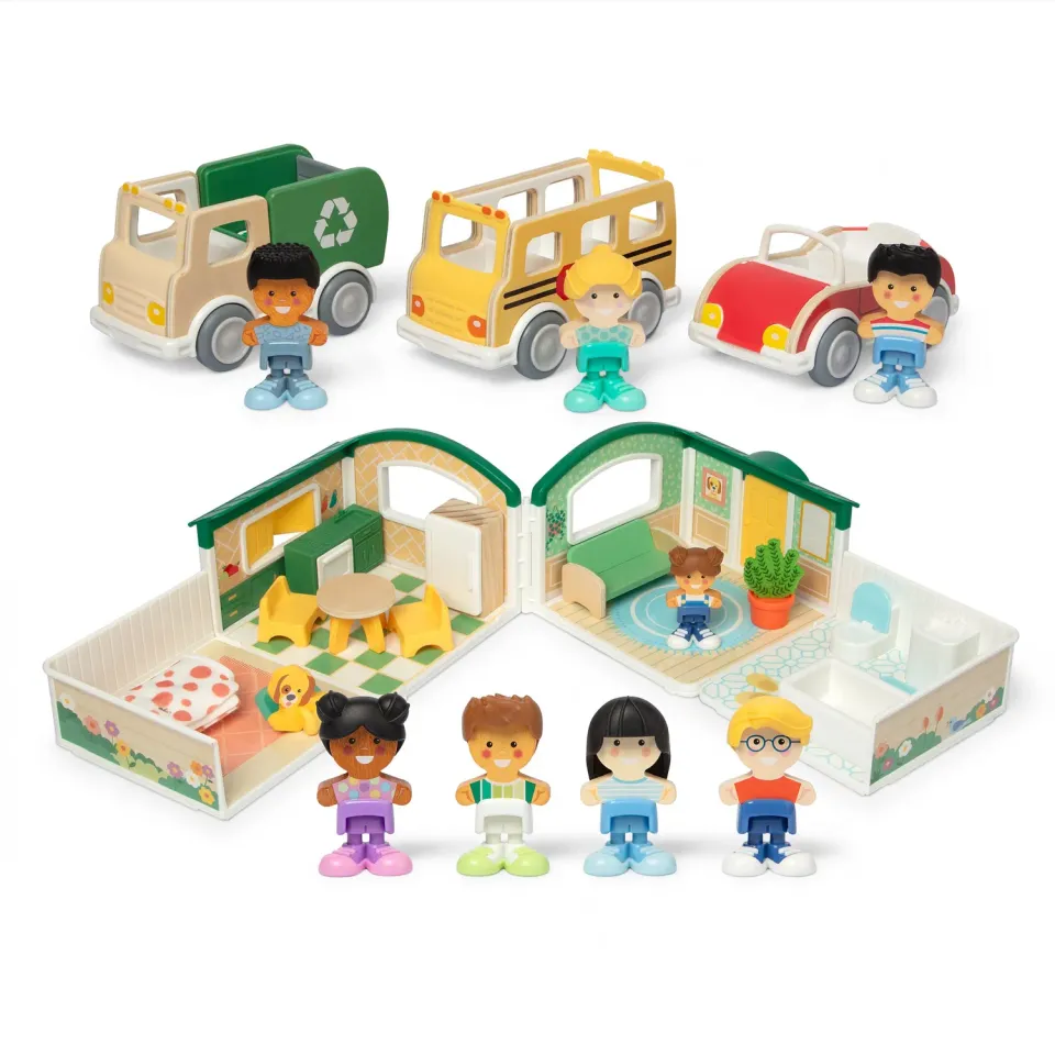 Melissa & Doug Cheery Lane Ultimate poppenhuis 2-3 jaar