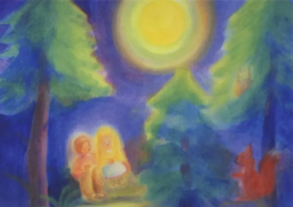 Ginger Fairy Dorothea Schmidt Hänsel und Gretel kaart 10x15