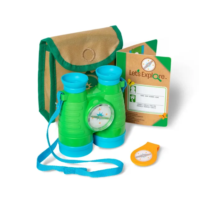 Melissa & Doug Let's Explore verrekijkerset met kompas