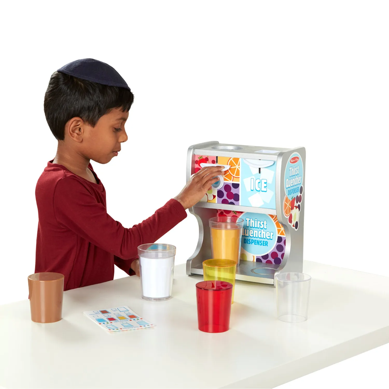 Melissa & Doug Thirst Quencher Houten Drankdispenser Sapjes