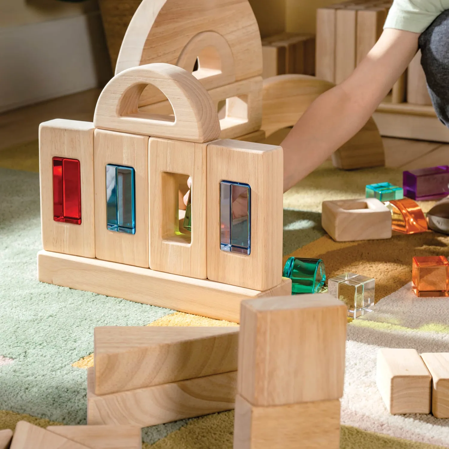 Guidecraft Window Unit Blocks bouwblokken 24-delig