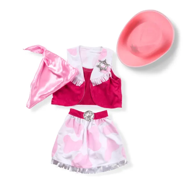 Melissa & Doug Cowgirl Verkleedset Roze 3-6 Jaar