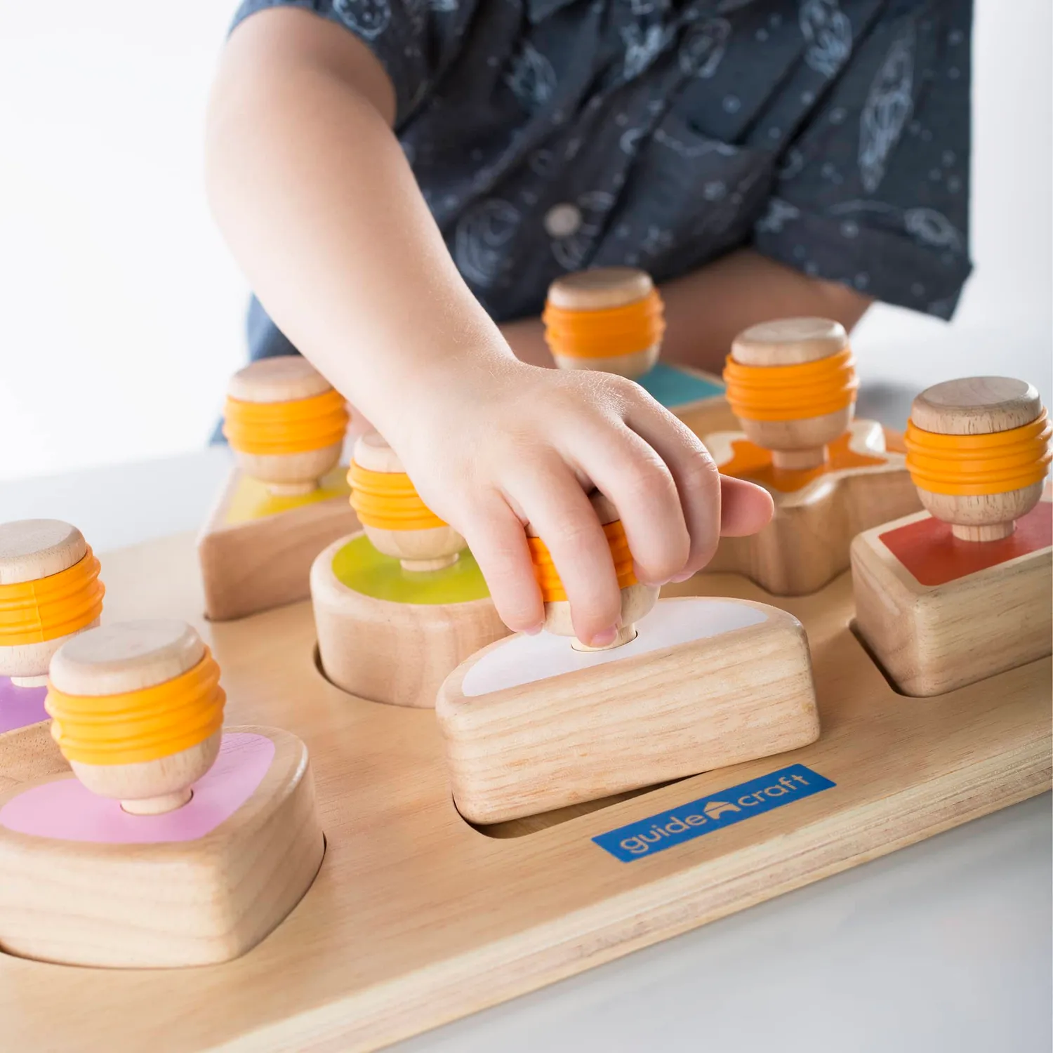Guidecraft Shape Sorter vormenpuzzel hout 18 maanden+