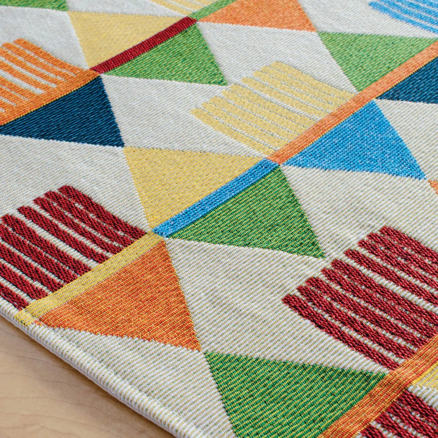 Guidecraft Vivid Primary tafelloper 163x33 cm kleurrijk