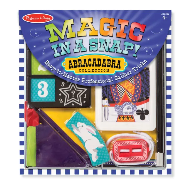 Melissa & Doug Magic in a Snap Abracadabra goochelset 10-delig