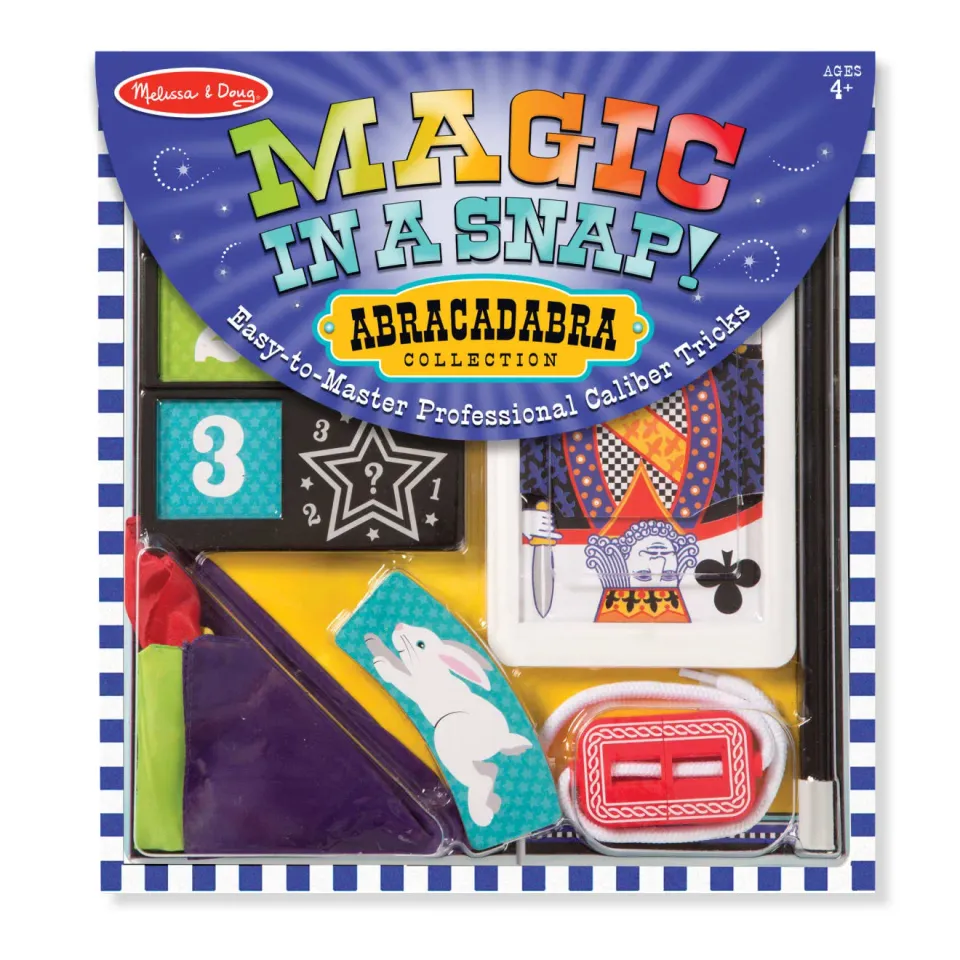 Melissa & Doug Magic in a Snap Abracadabra goochelset 10-delig