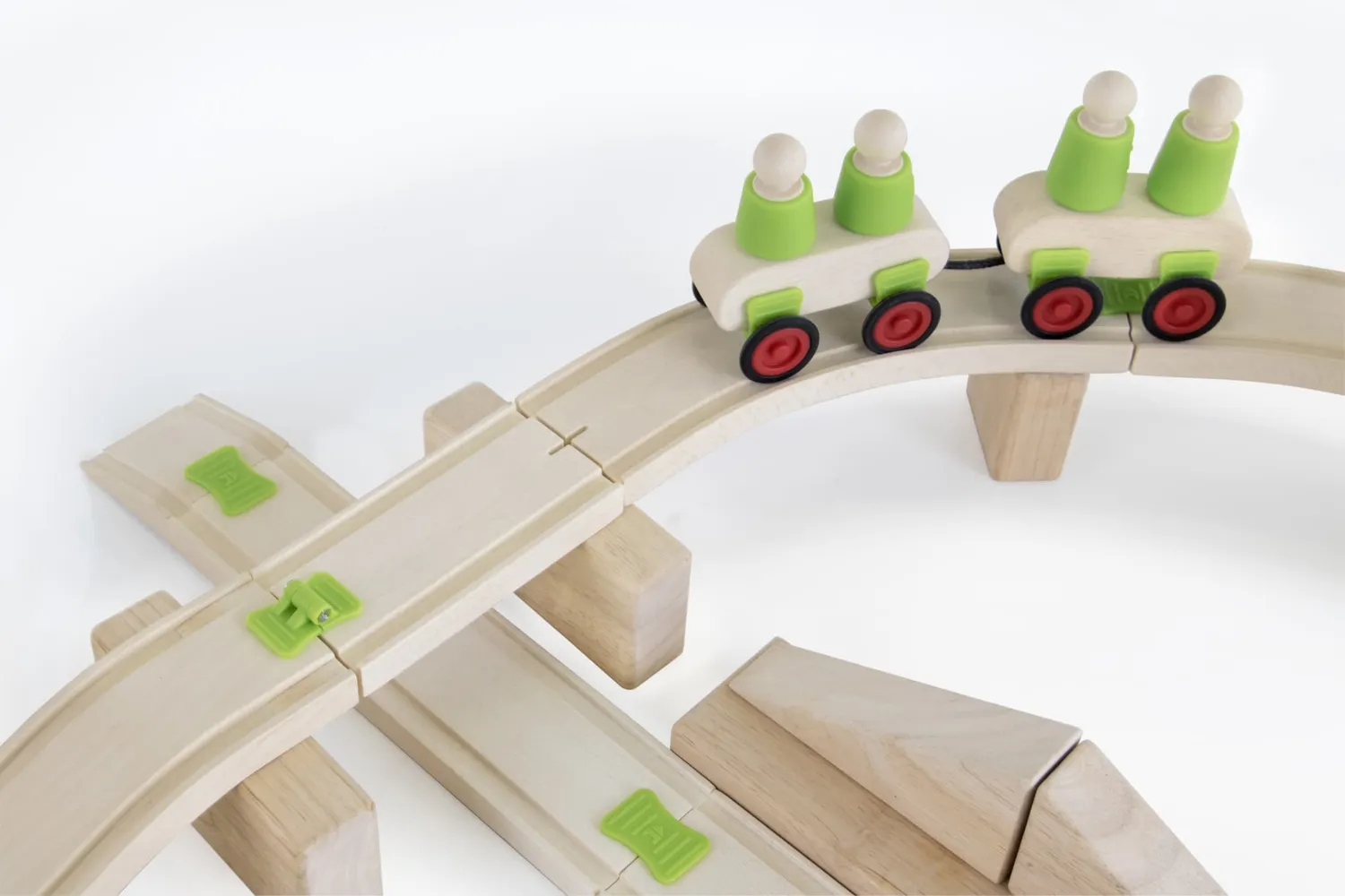 Guidecraft Block Science Foundation bouwset 55-delig