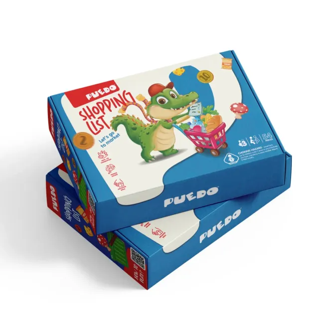 Puedo Shopping List bordspel boodschappen leren 3+