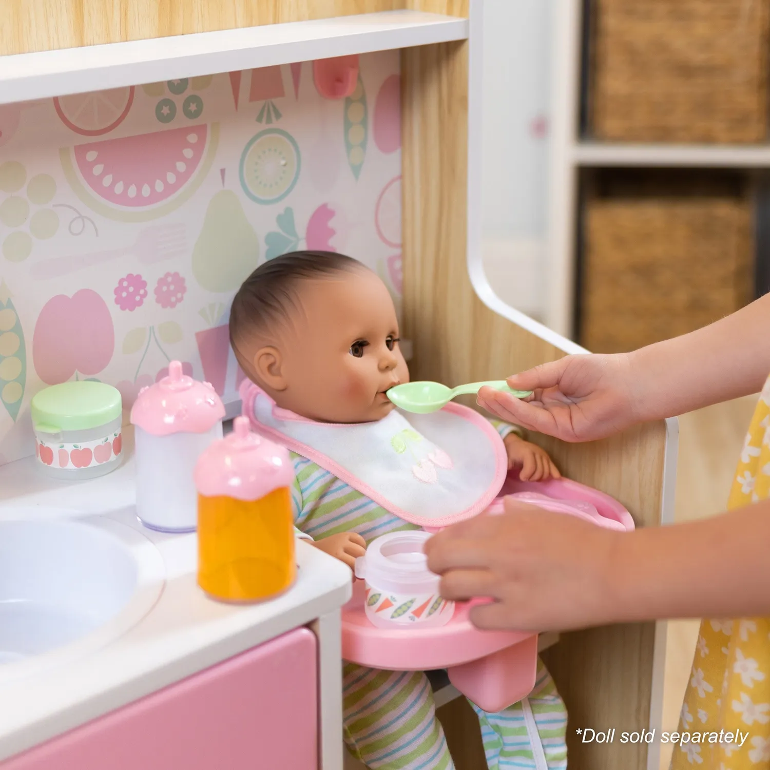 Melissa & Doug Baby Care Center poppen verzorgingscentrum houten