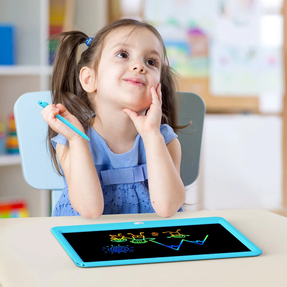 KOKODI LCD Schrijftablet 8,5 inch roze met kleurenscherm
