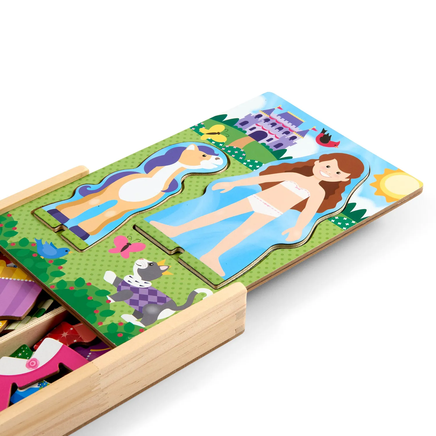 Melissa & Doug Princess Magnetic verkleedspel 37-delig