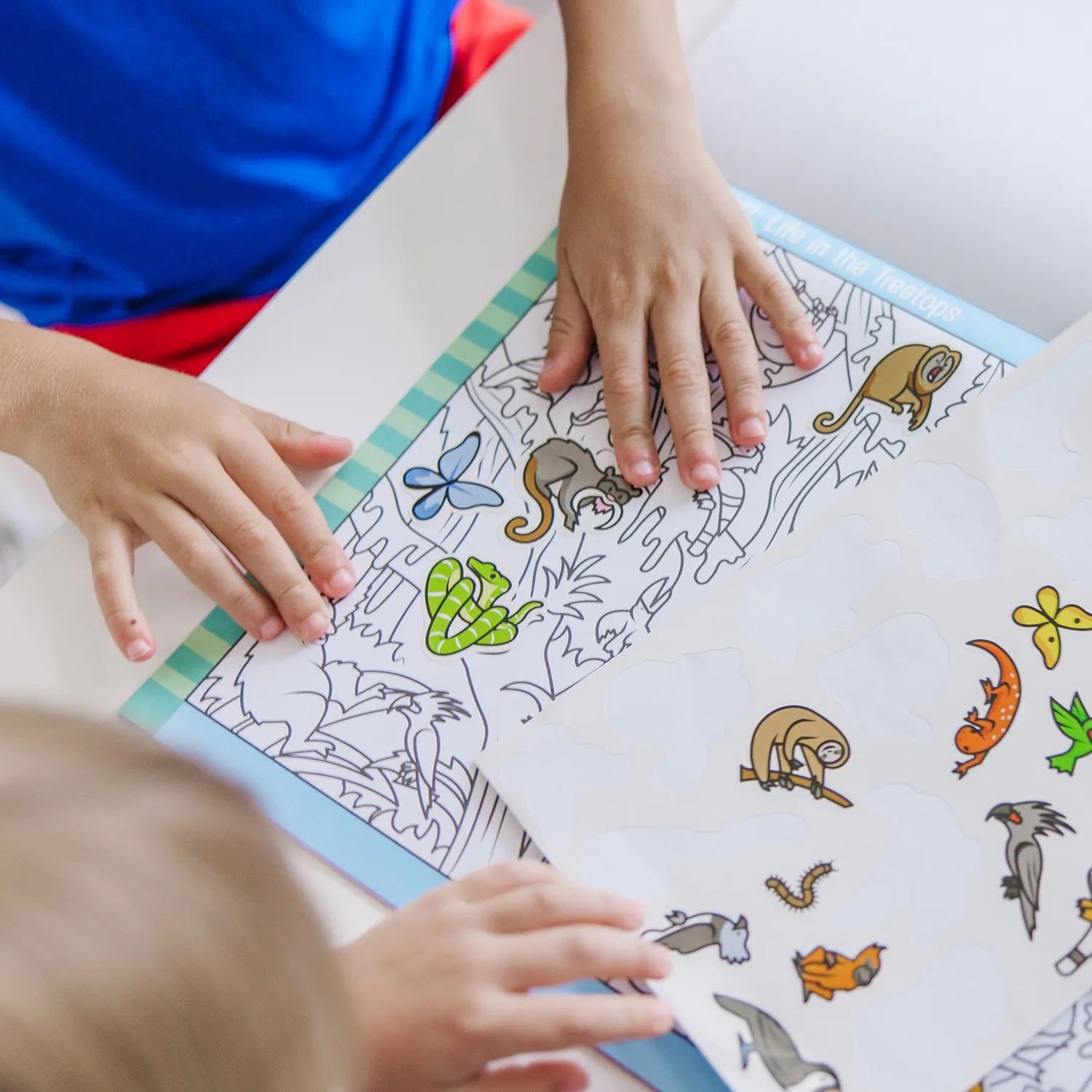 Melissa & Doug Seek & Find Animals stickerboek dieren 400 stickers