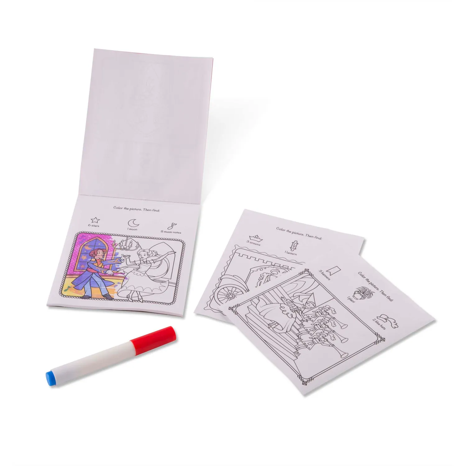Melissa & Doug On the Go ColorBlast prinses kleurblok