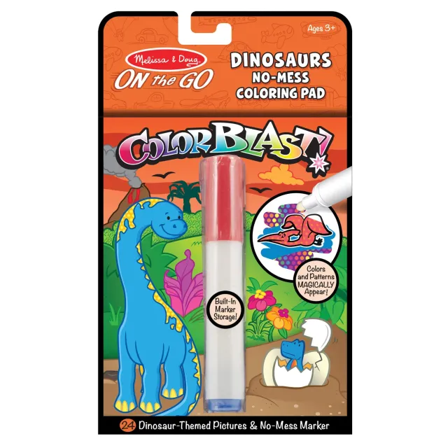 Melissa & Doug On the Go ColorBlast kleurboek dinosaurus