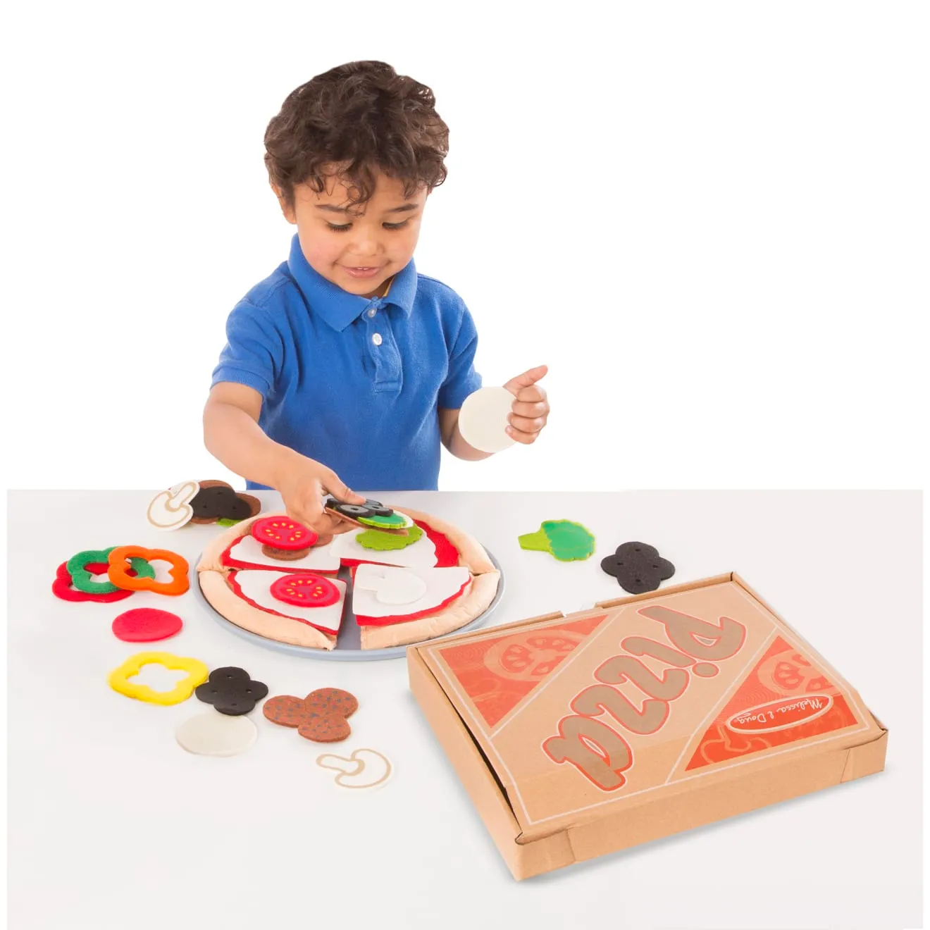 Melissa & Doug Pizza Speelvoedsel Vilt 42-delig