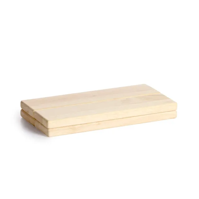 Guidecraft Unit Blocks dakplaten bouwblokken 4 stuks hout