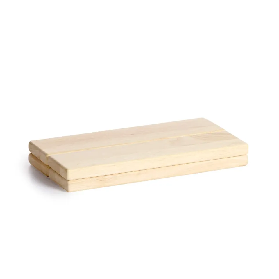 Guidecraft Unit Blocks dakplaten bouwblokken 4 stuks hout