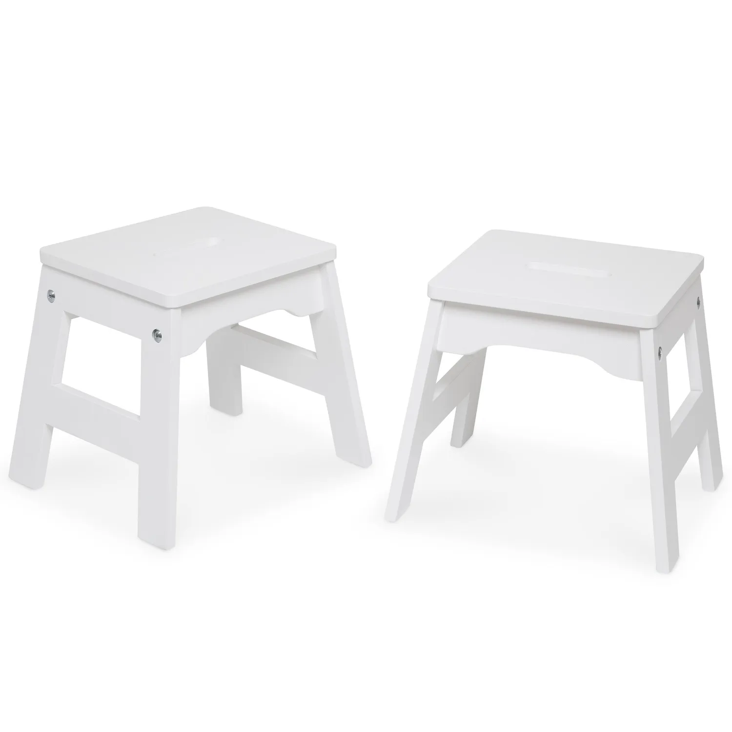 Melissa & Doug Wooden Stools kinderkrukjes 2 stuks hout