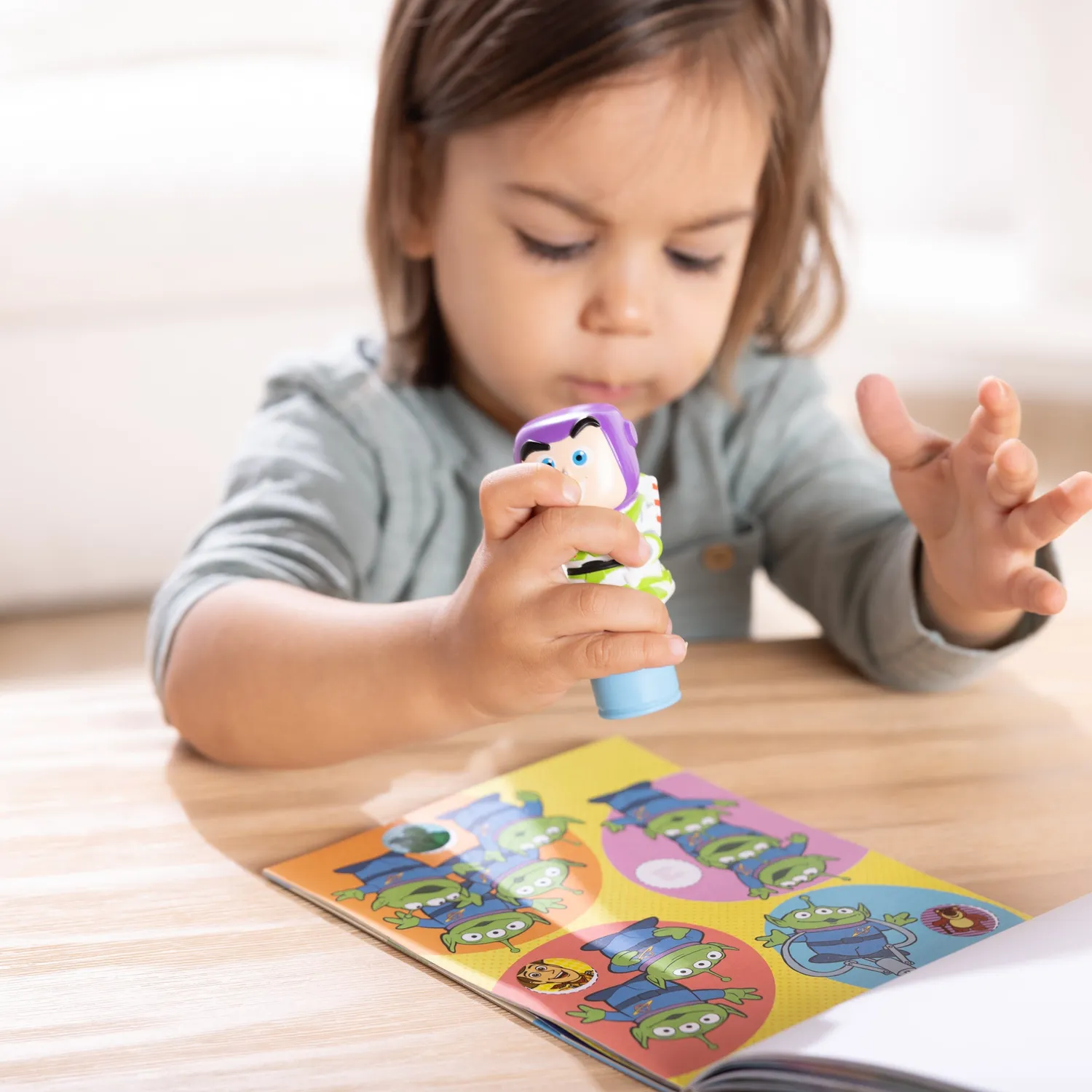 Melissa & Doug Sticker WOW Buzz Lightyear stempelset Disney