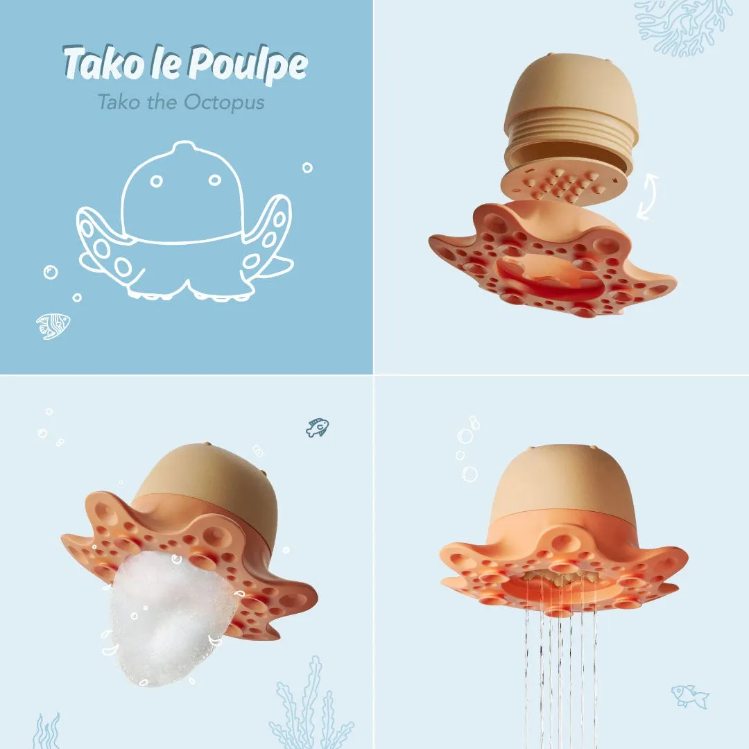 OPPI Flot Tako badspeelgoed octopus zuignappen schuim