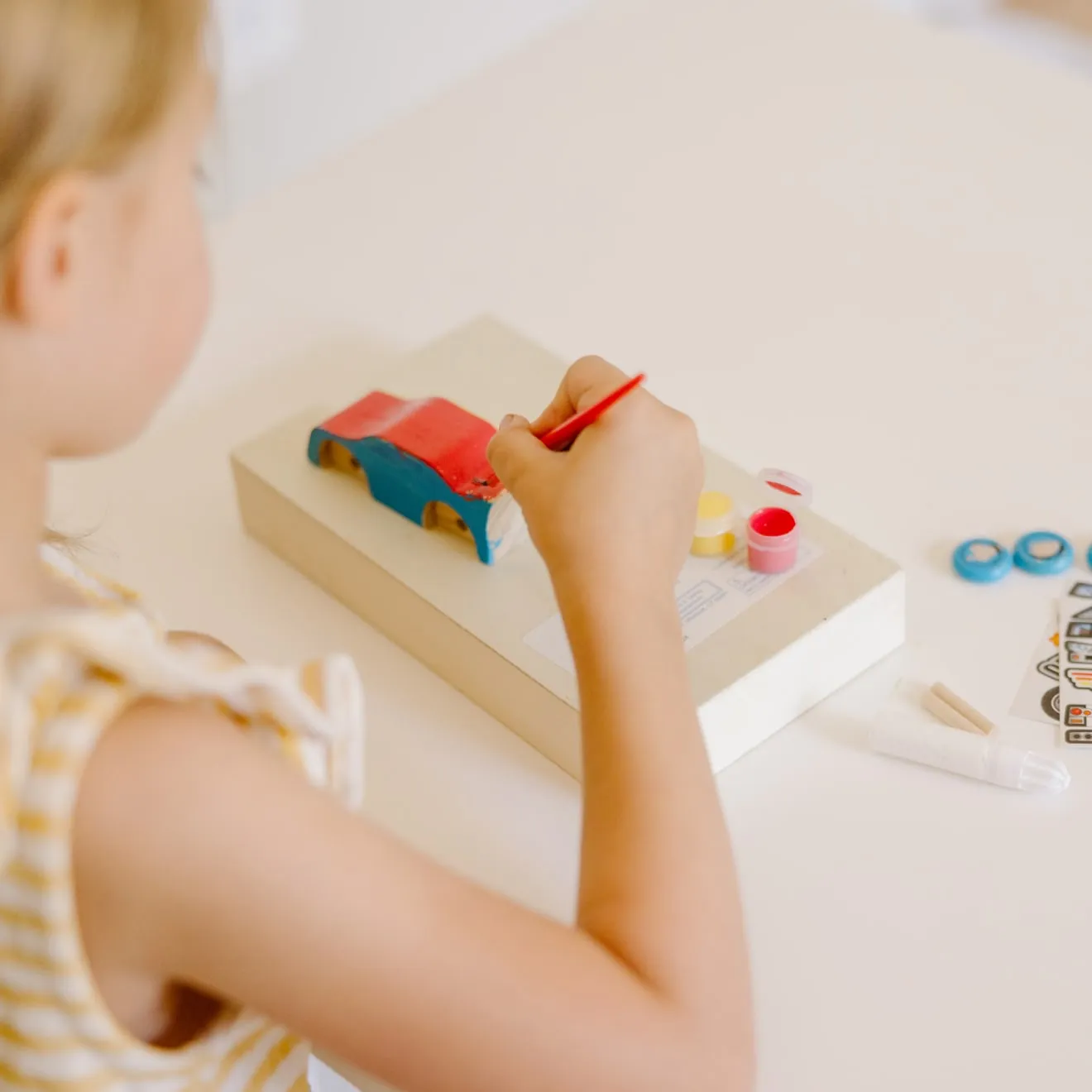 Melissa & Doug Created by Me Raceauto knutselset hout